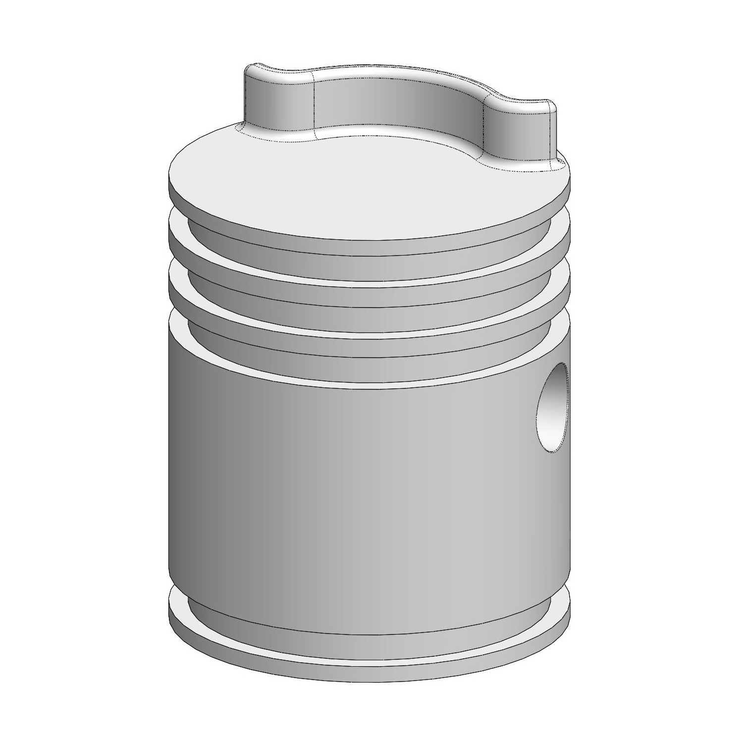 CAD model derived from original drawings.